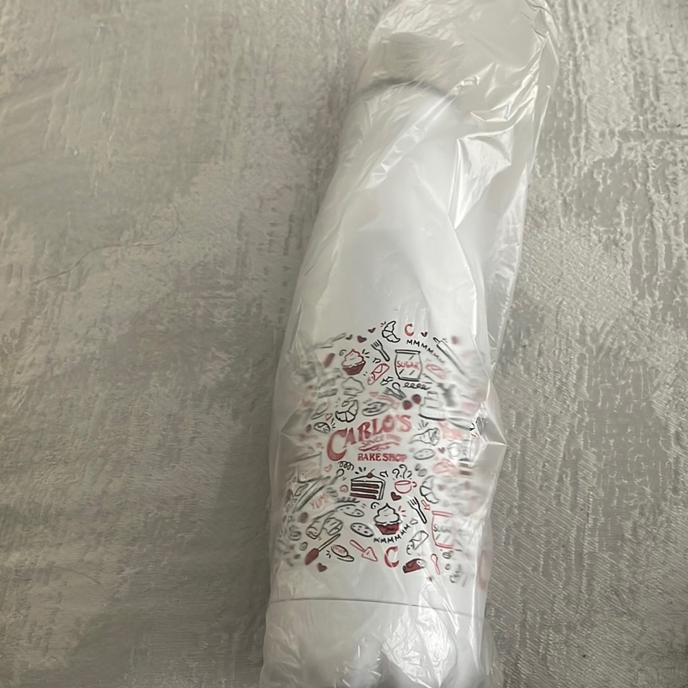NWT Carlo’s Bakery (aka Cake Boss) Bake Shop Water Bottle